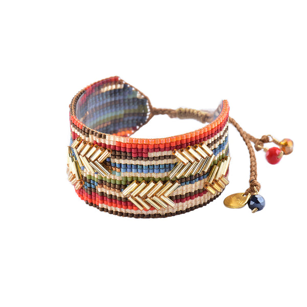 Brazalete Medium Chevron Multicolor
