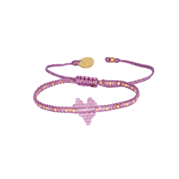 Brazalete ajustable Heartsy Row