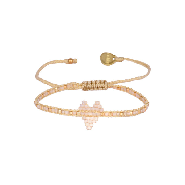 Brazalete ajustable Heartsy Row