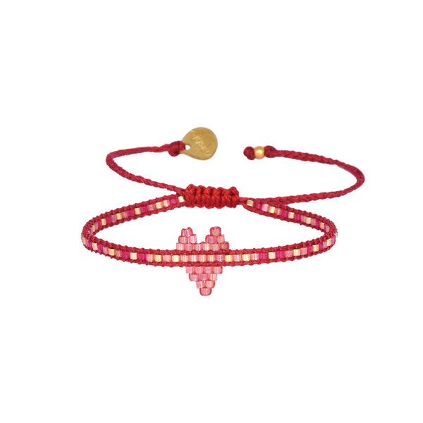 Brazalete ajustable Heartsy Row