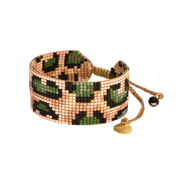 Brazalete Panthera Verde Camel