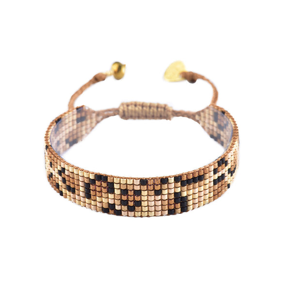 Brazalete Small Panthera Café