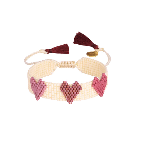 Brazalete Love X3 Morado