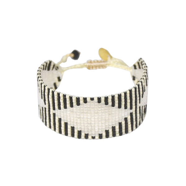 Brazalete Turbot Blanco y Negro