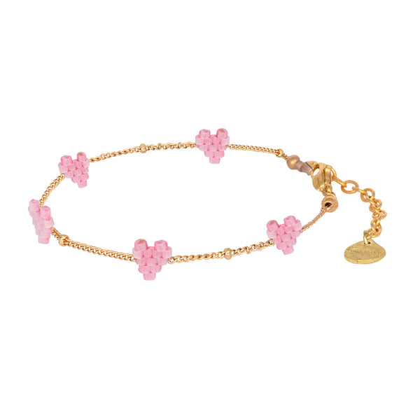 Brazalete ajustable Heartsy Chain