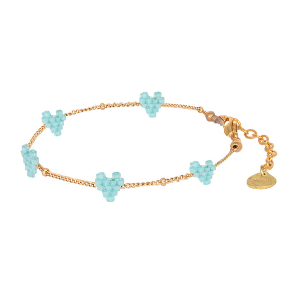 Brazalete ajustable Heartsy Chain