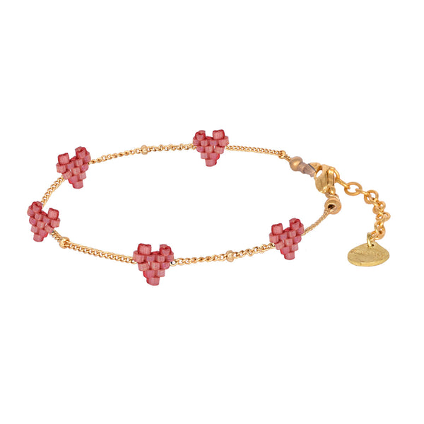 Brazalete ajustable Heartsy Chain