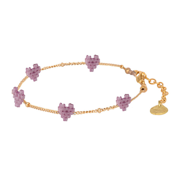 Brazalete ajustable Heartsy Chain