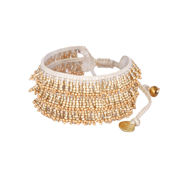 Brazalete ajustable Fringe