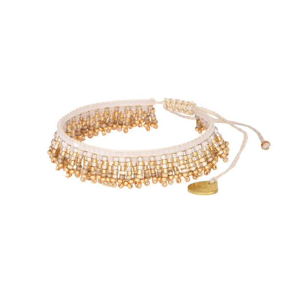 Brazalete ajustable Fringe