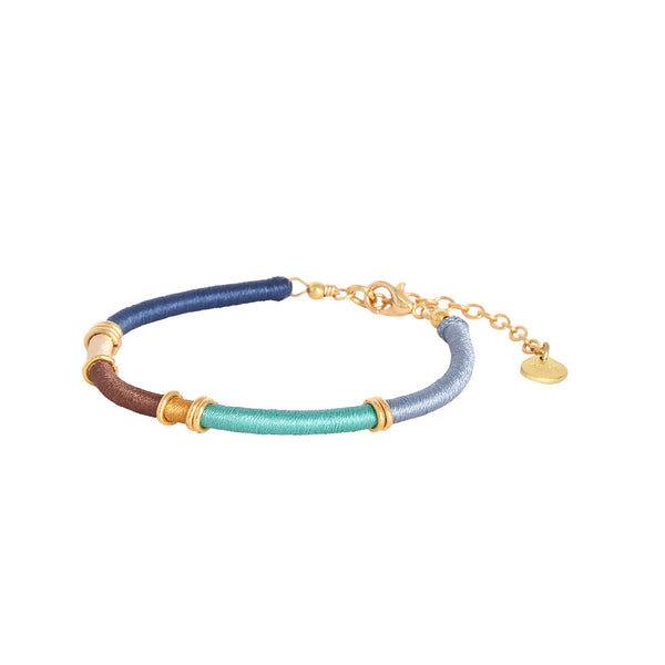 Brazalete Afrique azul