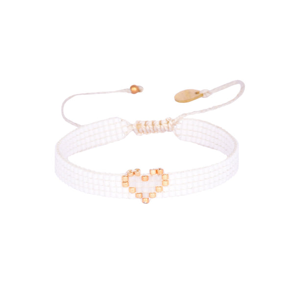 Brazalete ajustable Golden Heartsy