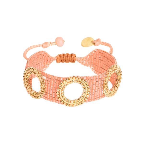 Brazalete ajustable de Tres OS de Miyuki