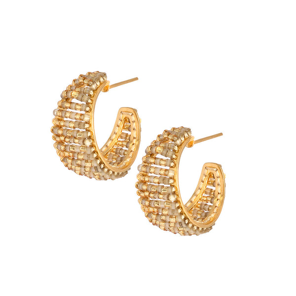 Aretes Cake Dorados