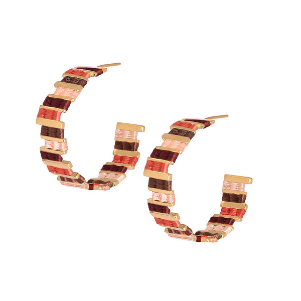 Aretes Medium Tunez vino tinto