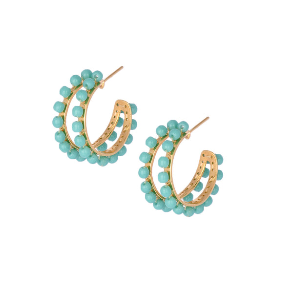 Aretes Dotted Moon