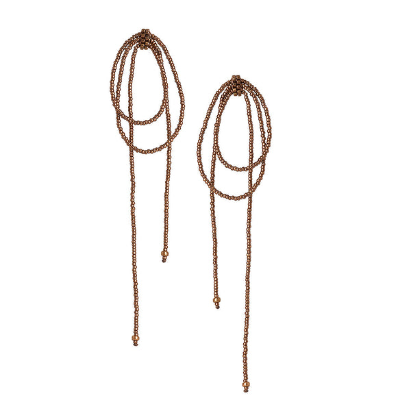 Aretes Cravatte Cobre