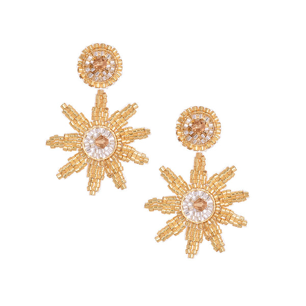 Aretes Sunshine Dorados