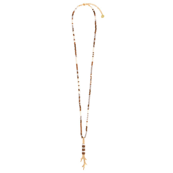 Collar Antlera Cobre