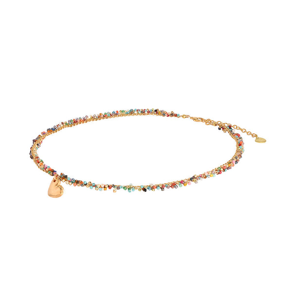 Collar Flow Heart Multicolor