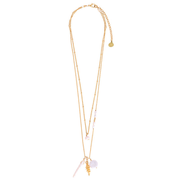 Collar Baru Pearl Blanco